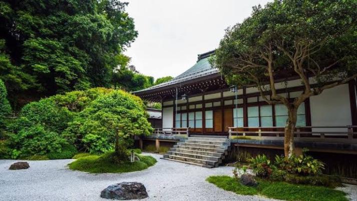 A traditional Japanese home.